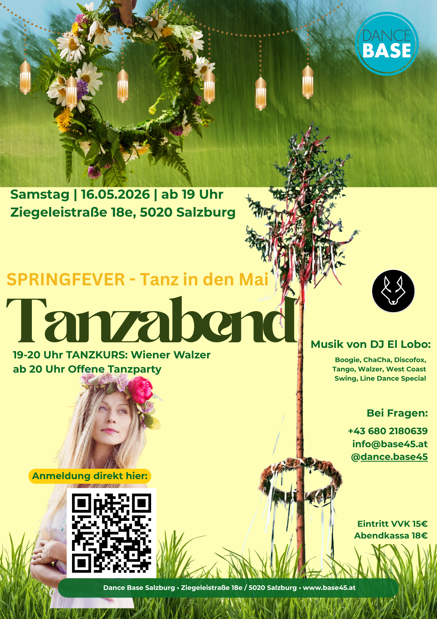 Ein Beispiel Bild für das Event Springfever - Tanz in den Mai Tanzabend.