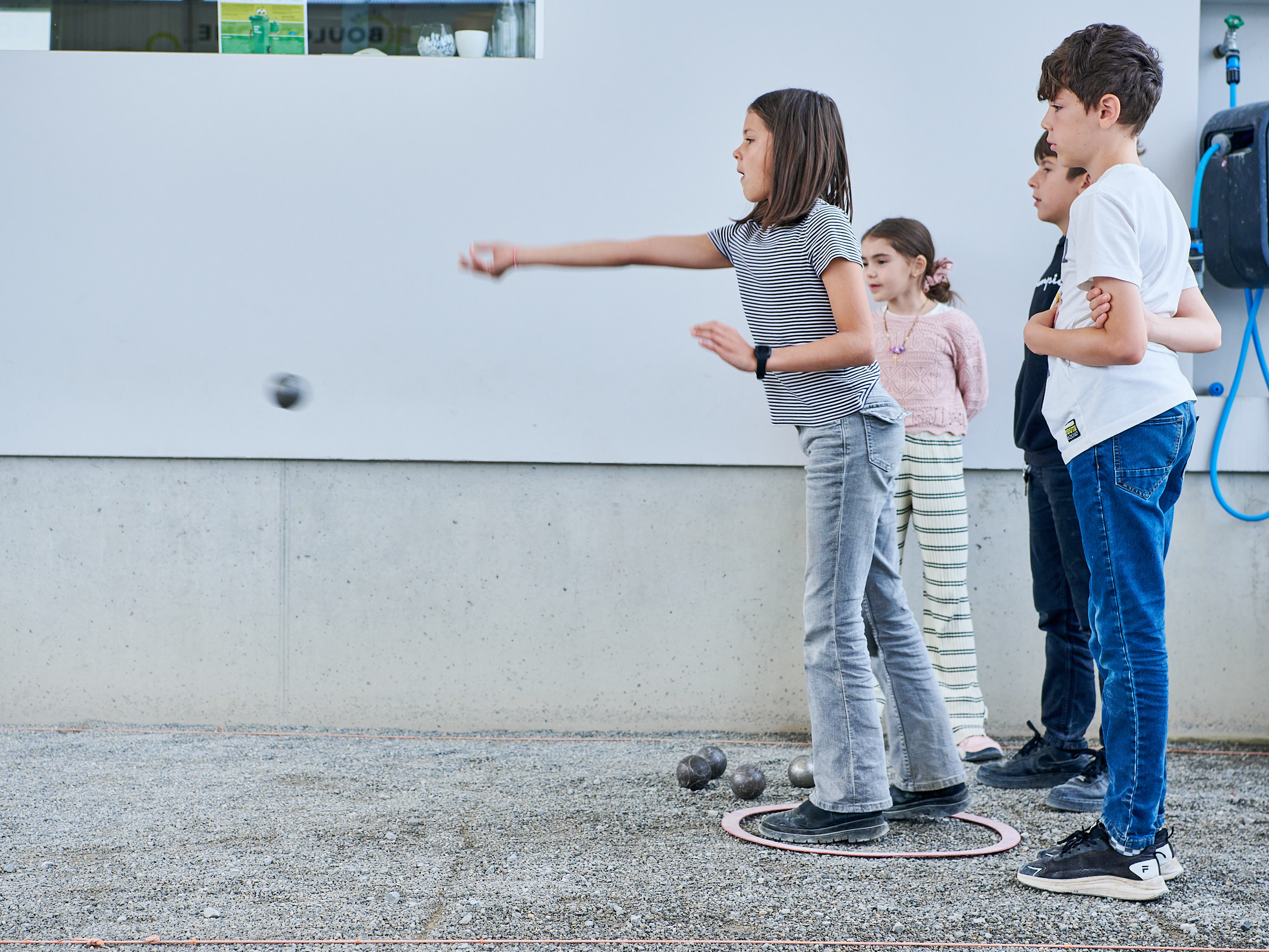 Ein Beispiel Bild für das Event Pétanque 4. - 9. Klasse.